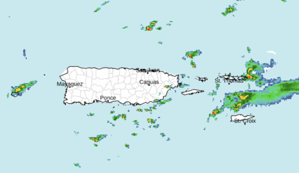 Imagen del radar. (Foto: SNM)